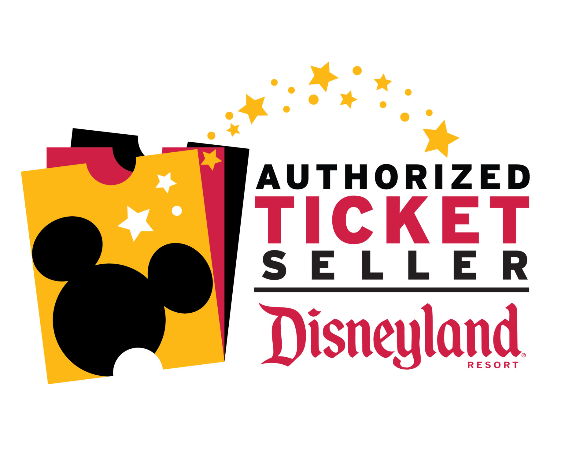 迪士尼乐园®度假区授权售票商标志
