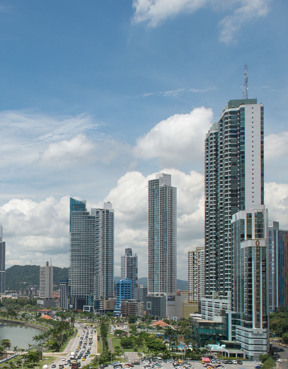 Vue sur l'océan Pacifique