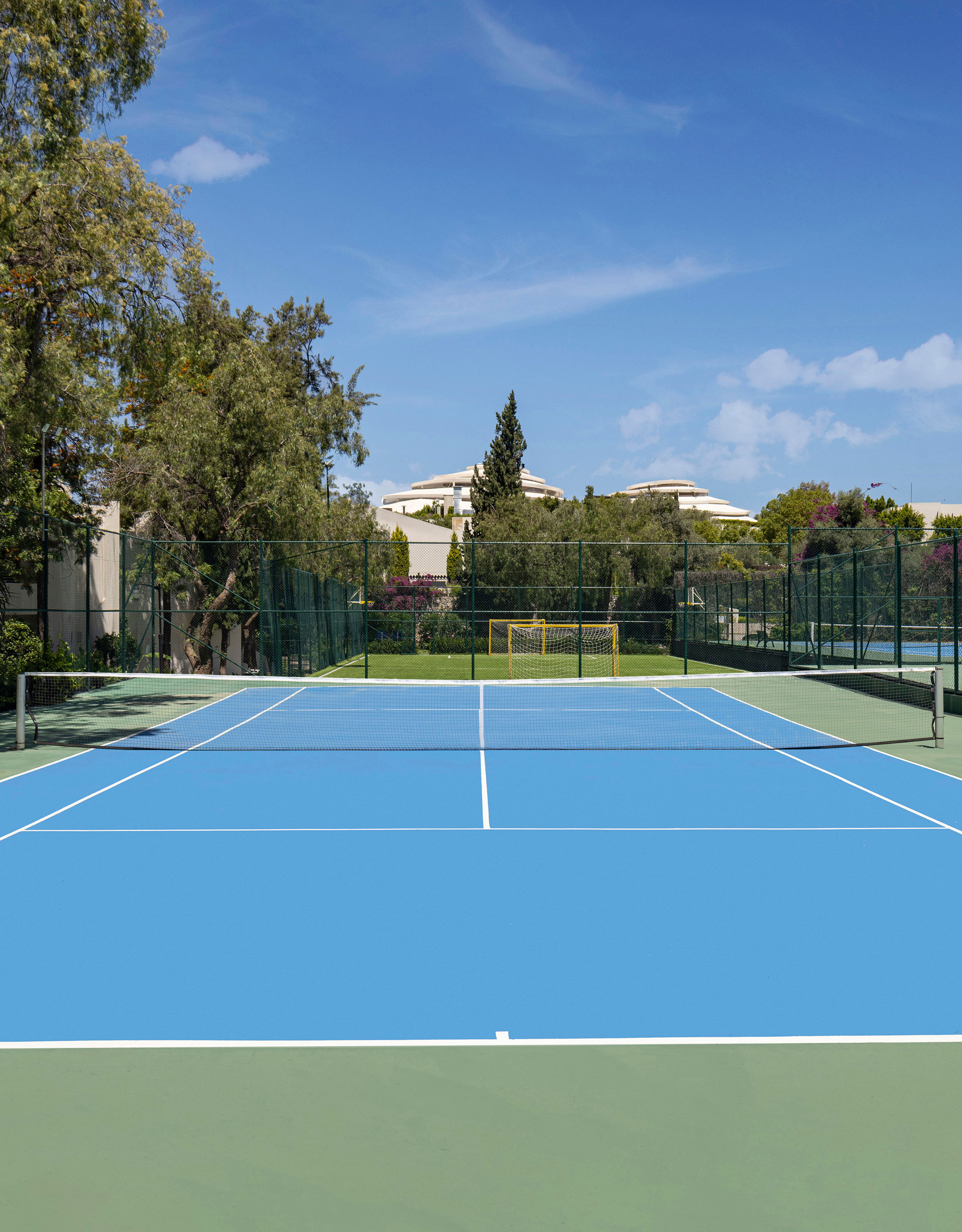 Tennis court long shot
