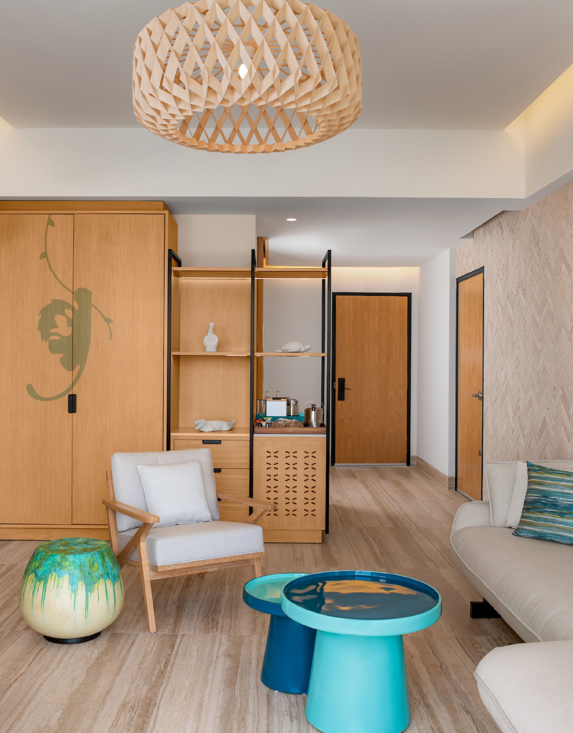 Suite Living Room with Large Sofa