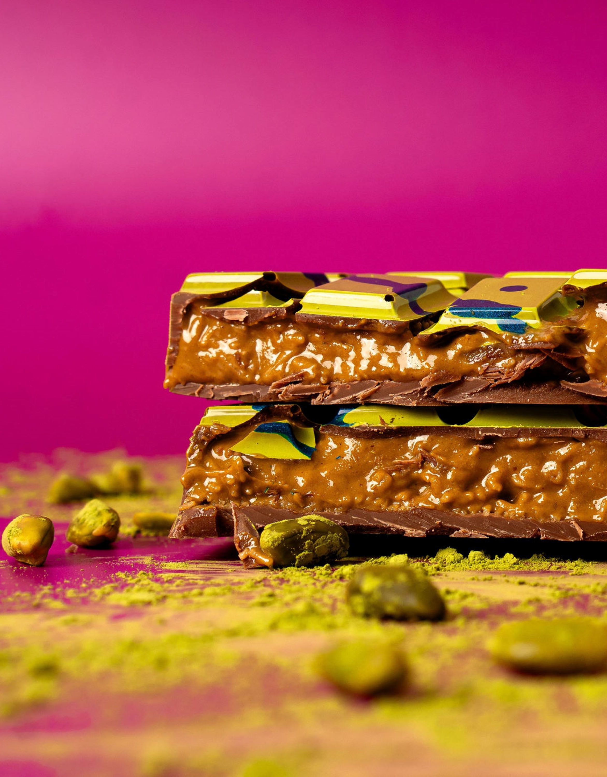 Sweet Graffiti pistachio chocolate bar