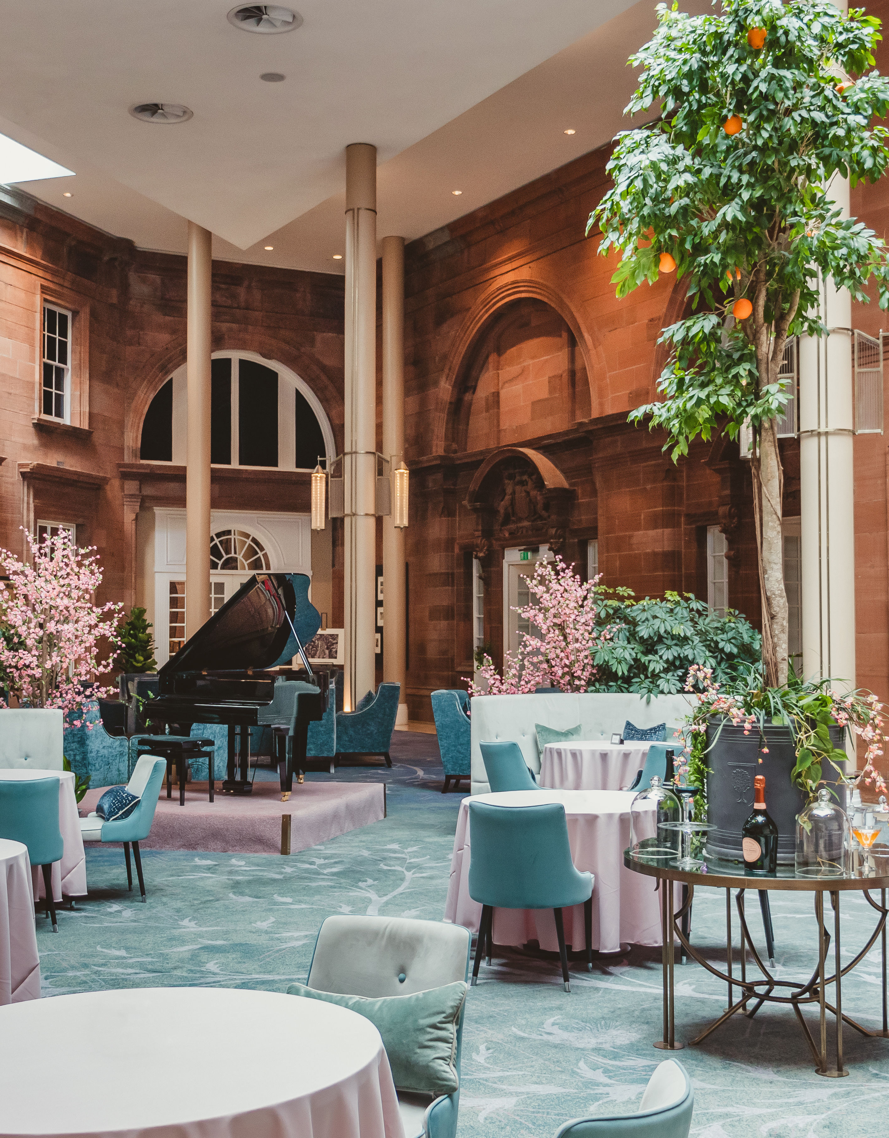 Dining Area at Peacock Alley Restaurant