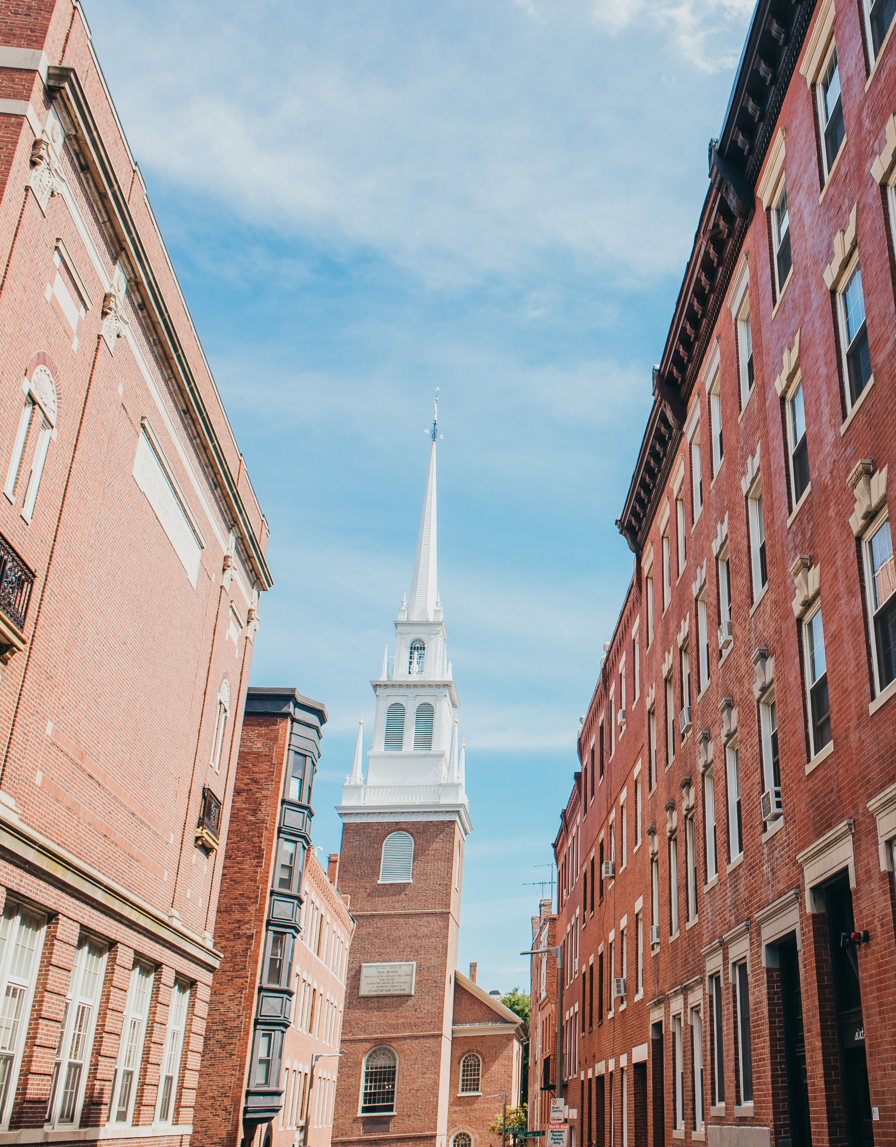 Old Church in a City
