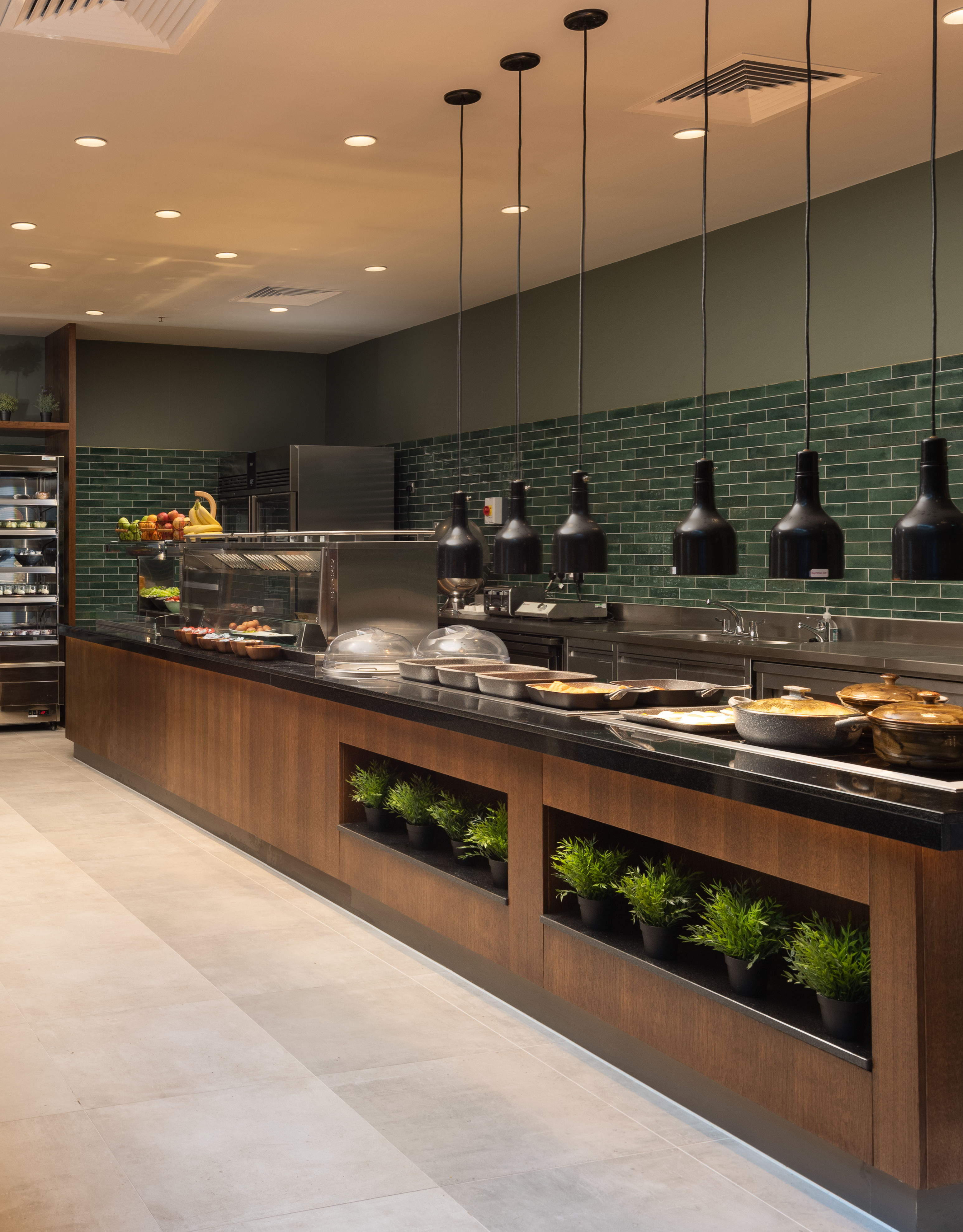Serving Area at The Arbor Restaurant