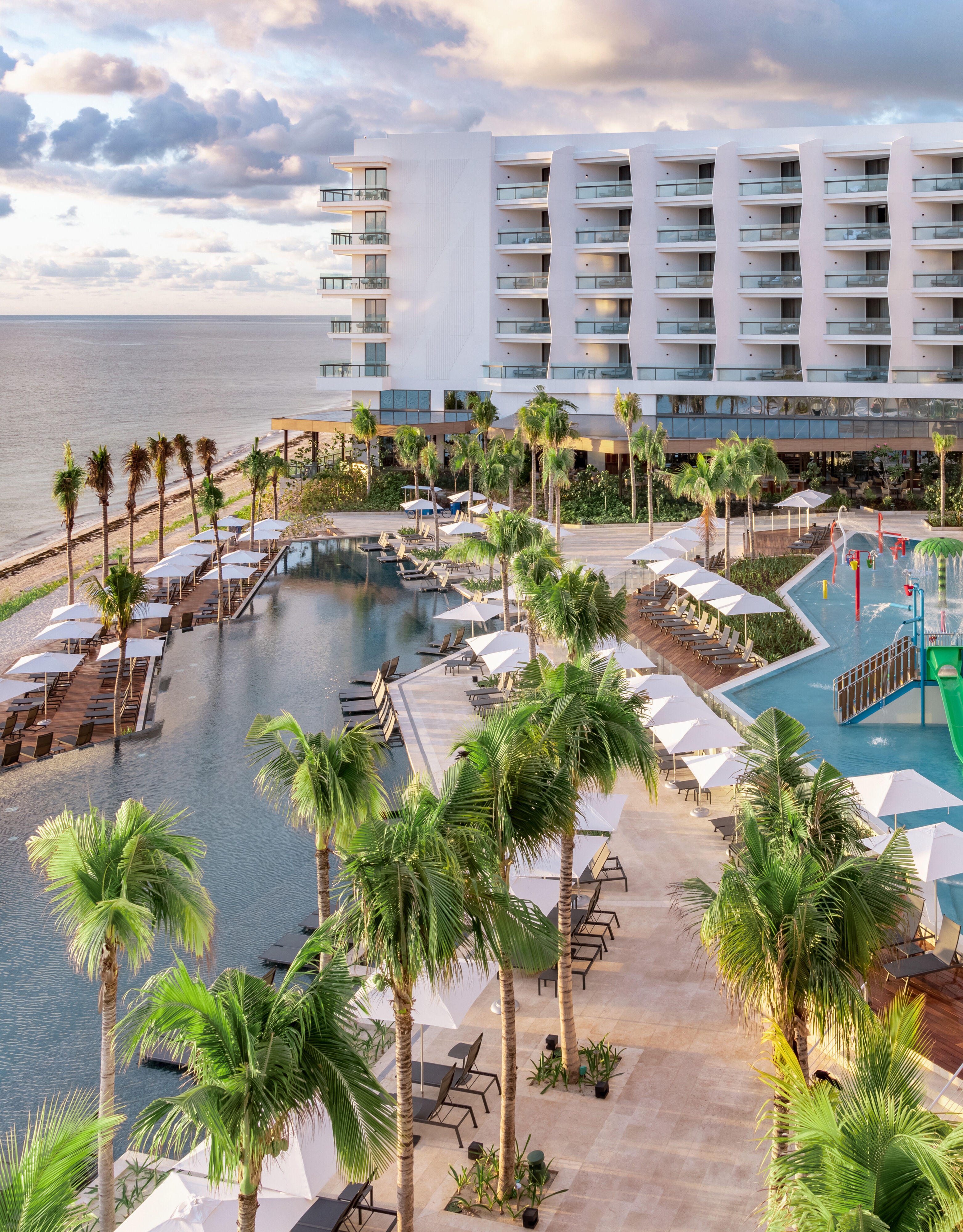 A Large Outdoor Family Pool Area