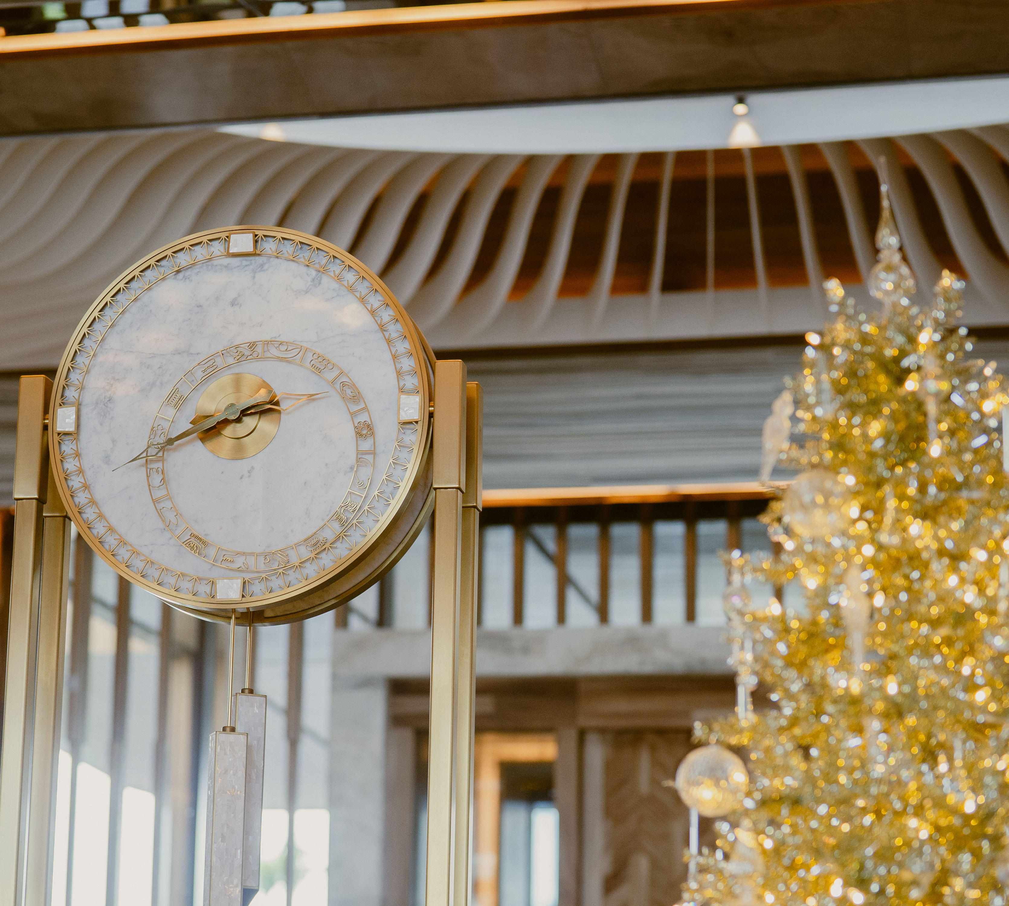 大堂內部的特寫