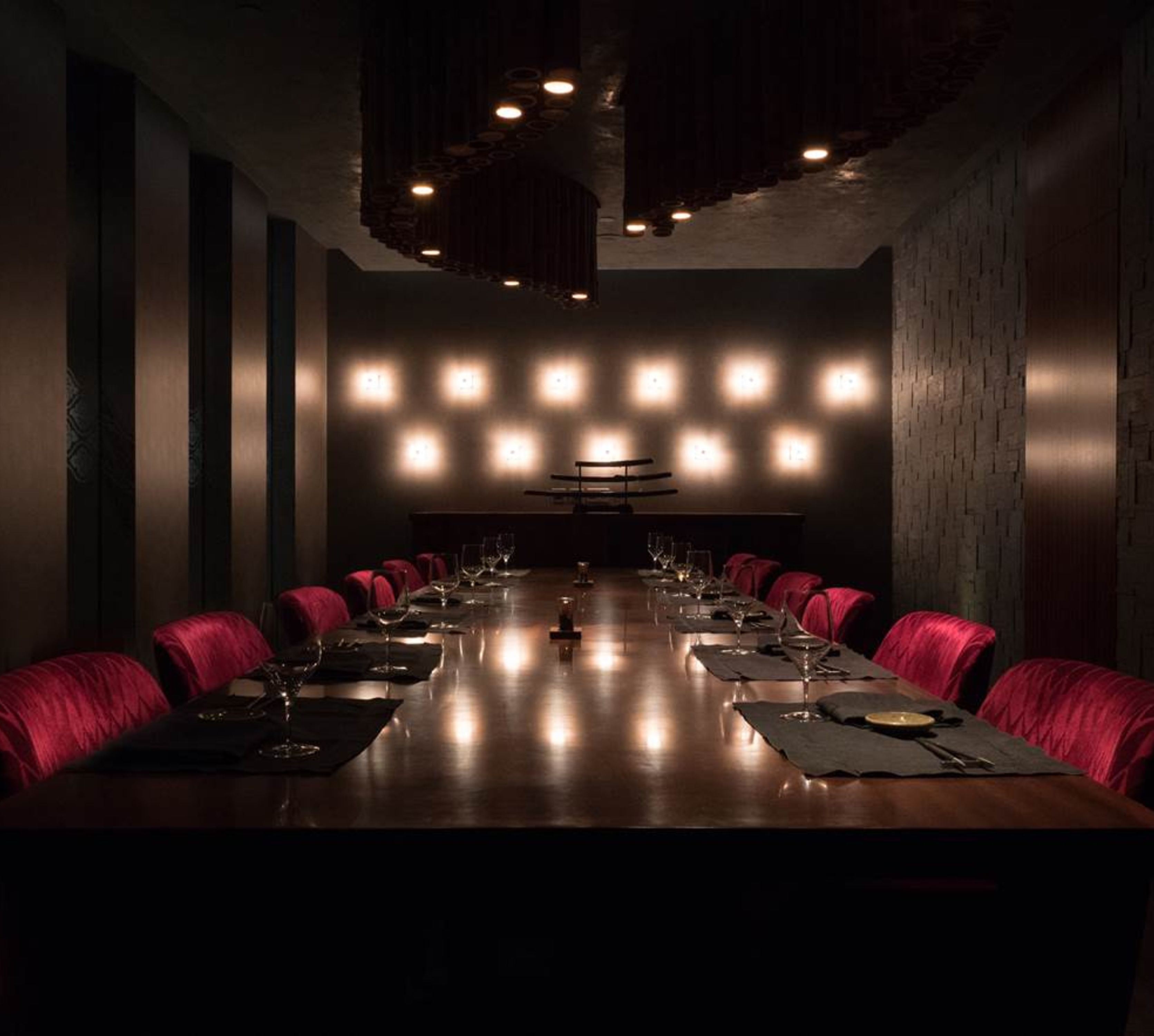 Large Dining Table at UMI Restaurant