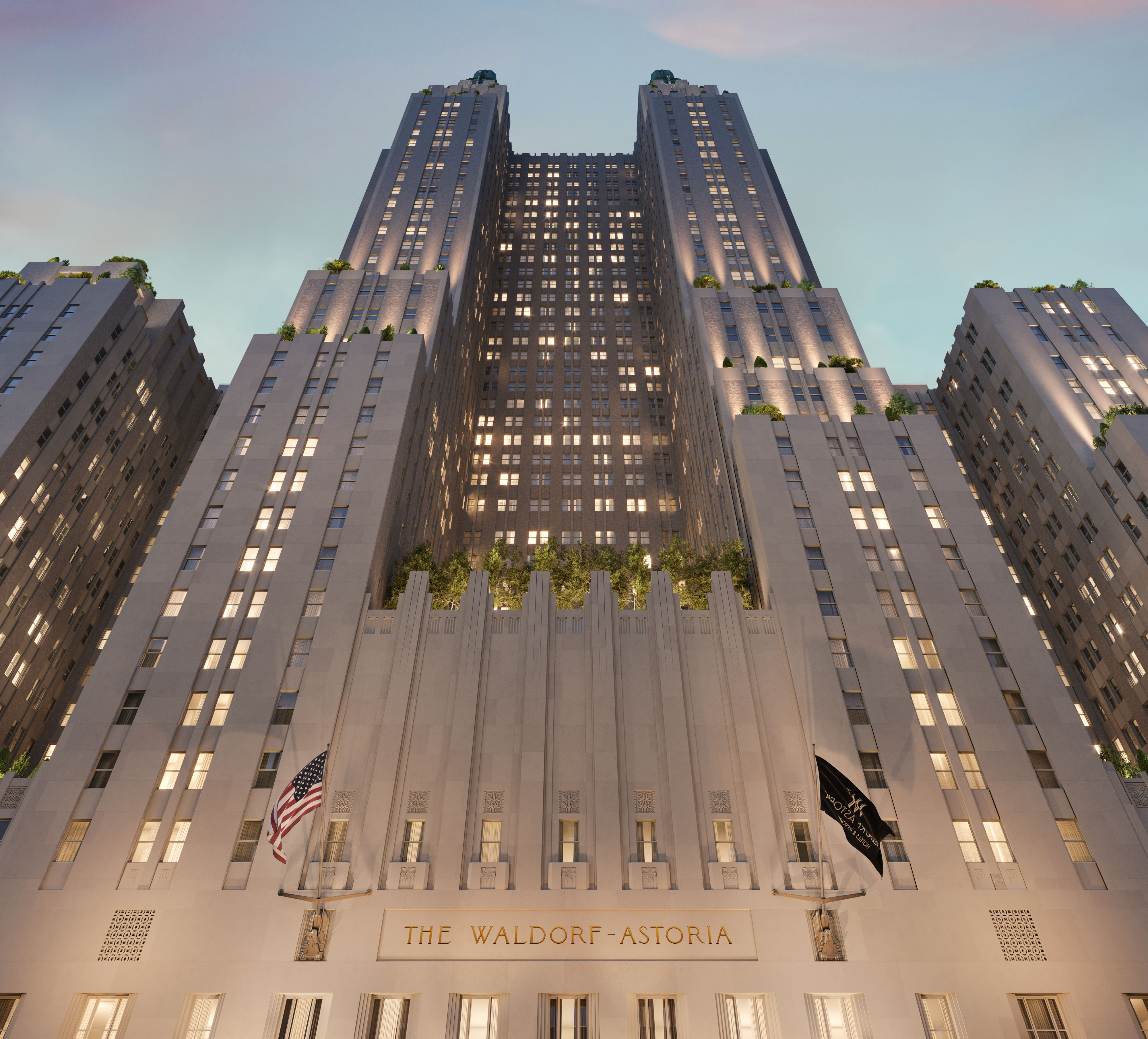 The Waldorf Astoria Hotel Exterior
