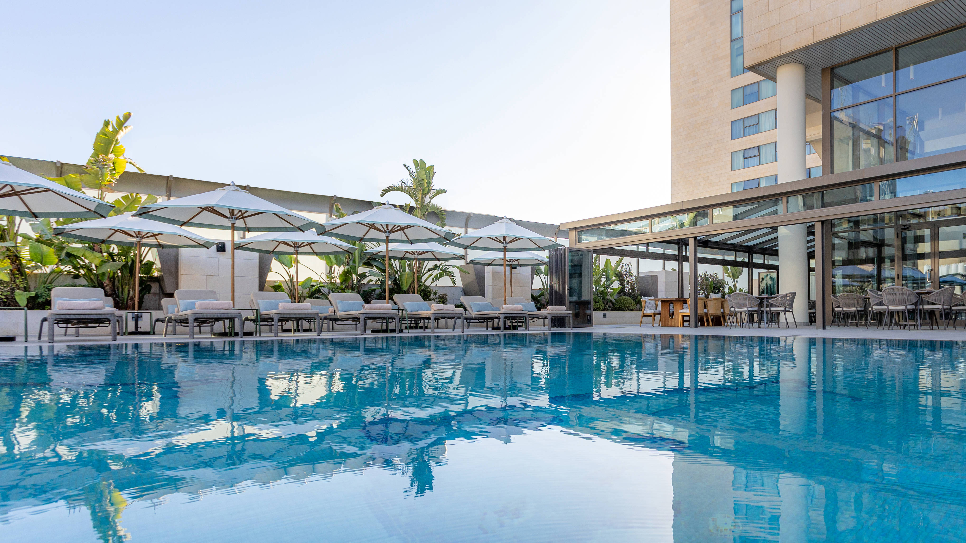 Outdoor Pool Area