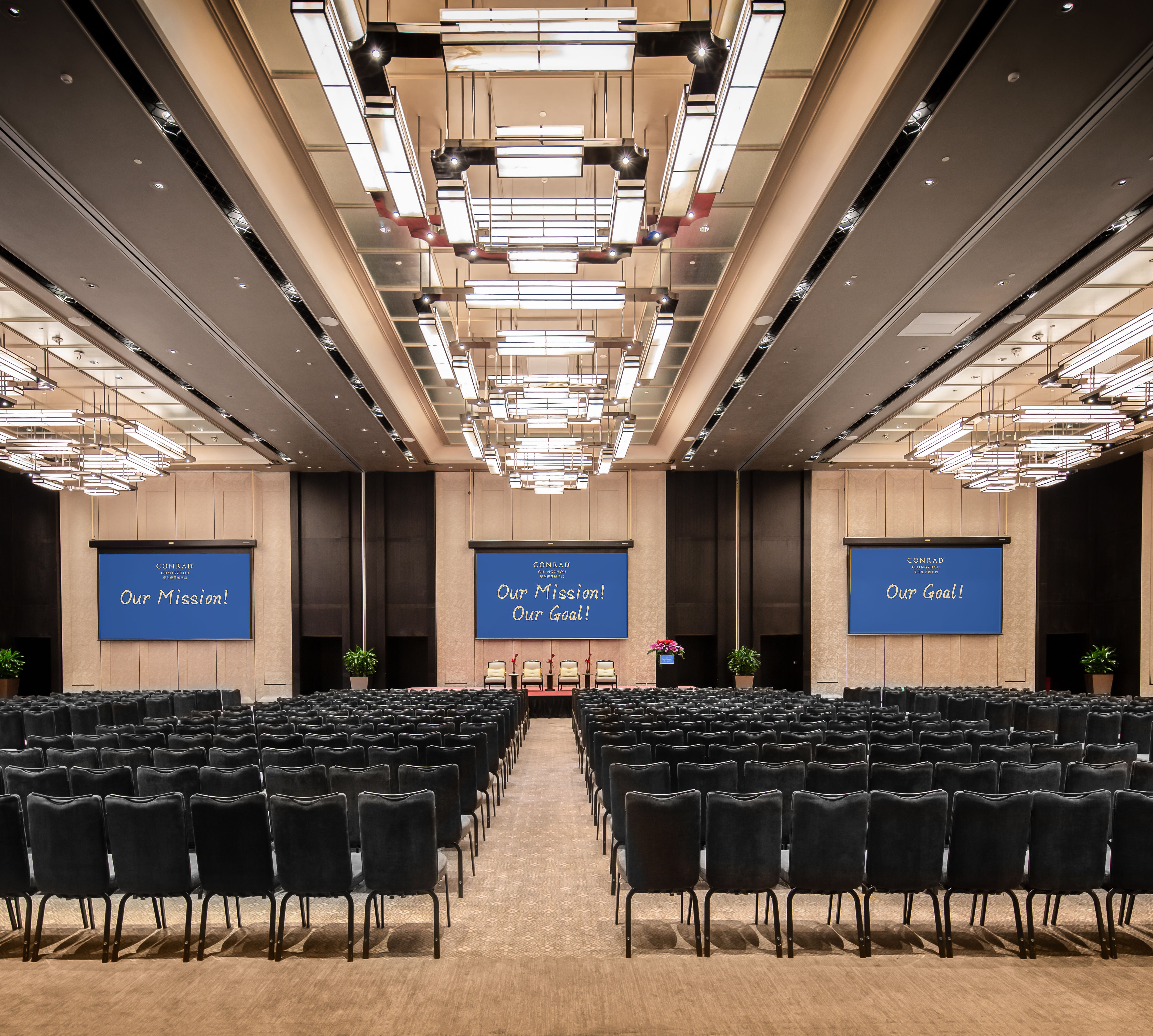 Conrad Ballroom Setup Theater Style