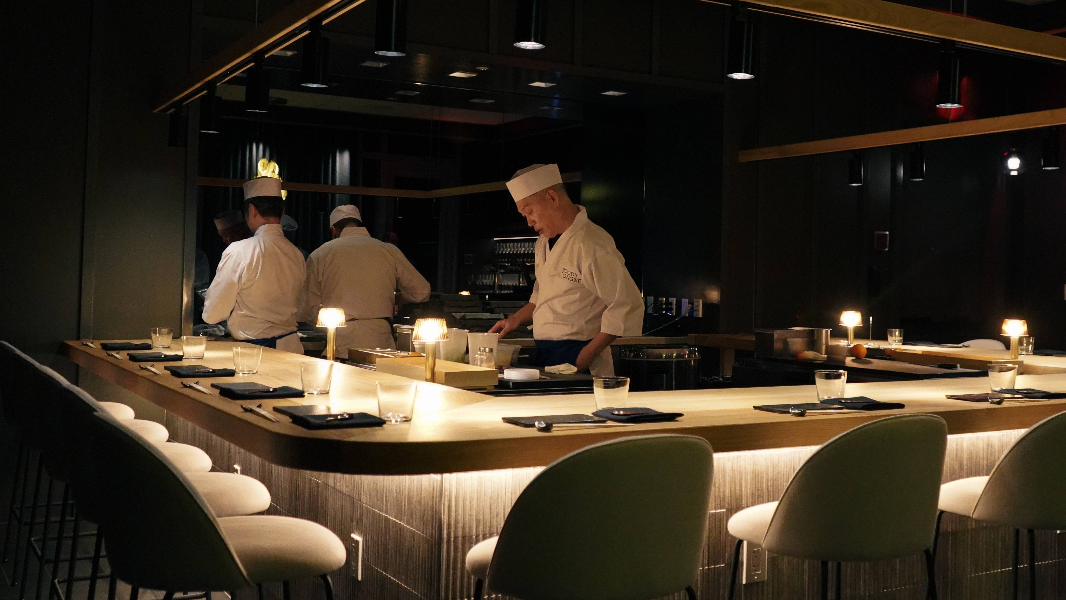 Chefs at Moody Tongue Sushi Restaurant