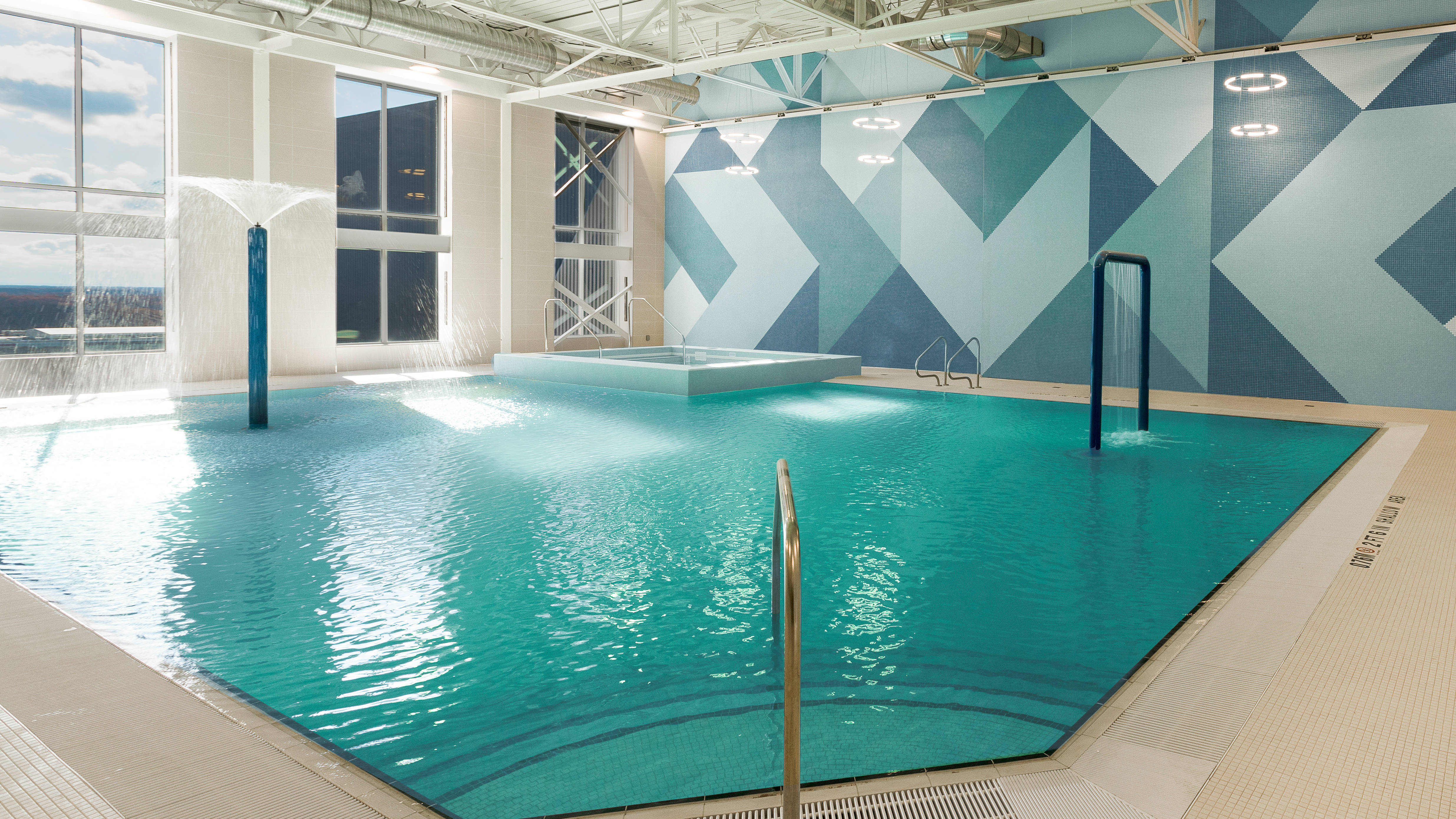 Indoor Pool Area Splashpad
