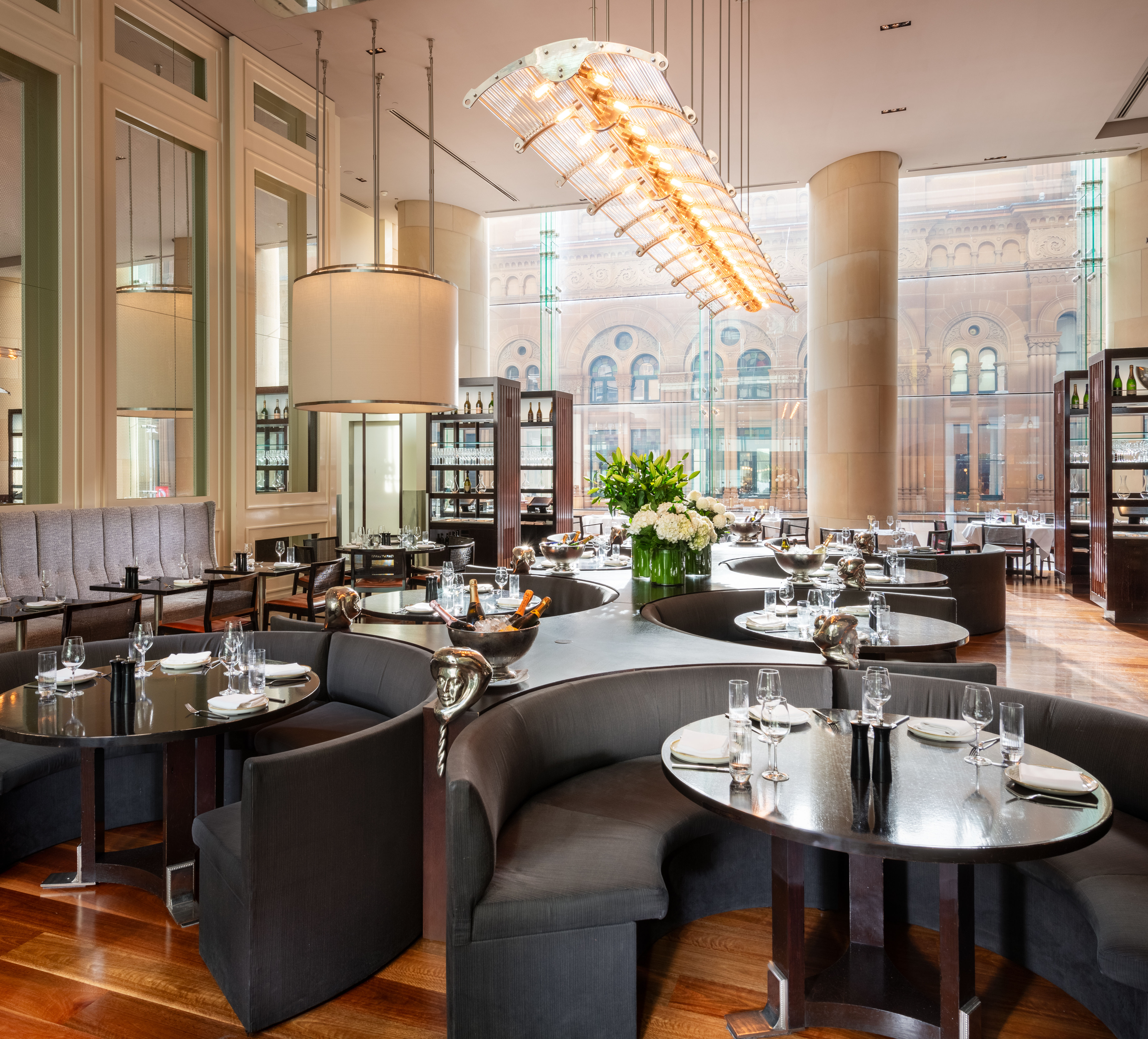 Glass Brasserie Dining Area