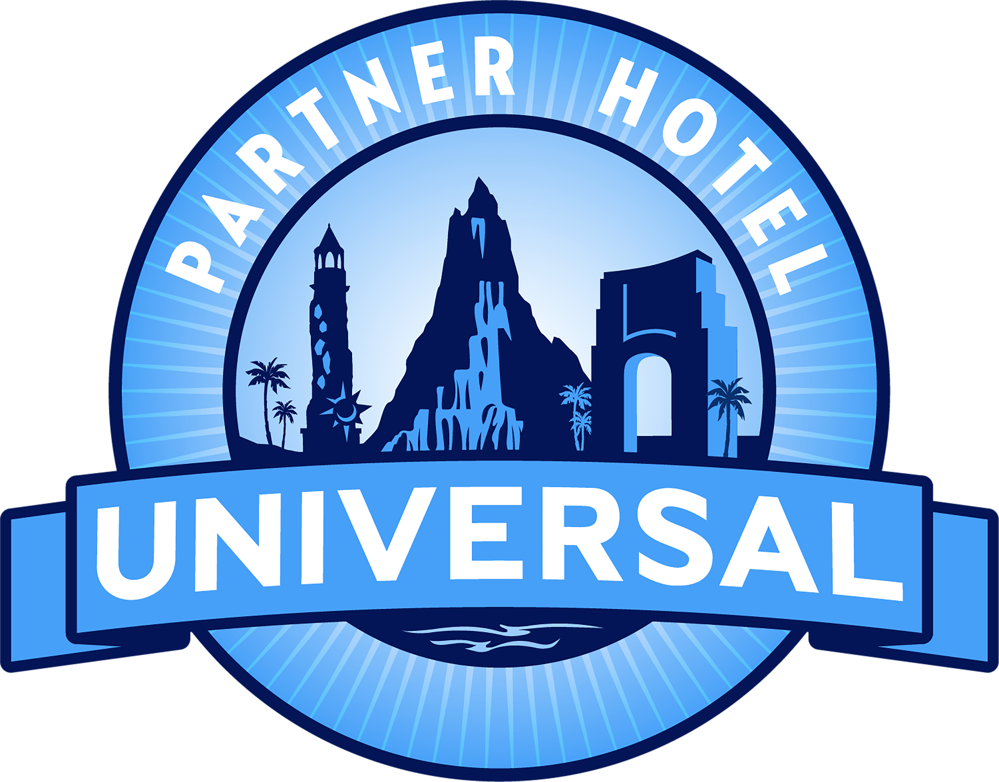 Logotipo universal del hotel asociado