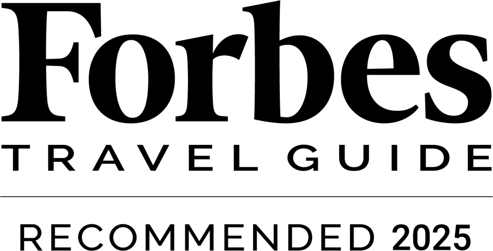 Logo Forbes Recommended 2025 