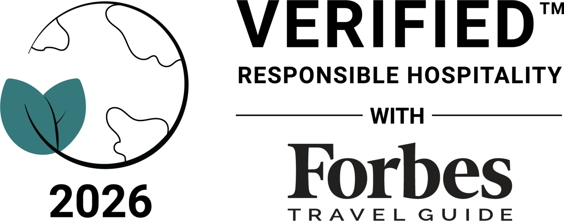 2026 Forbes Verified Responsible Hospitality 로고