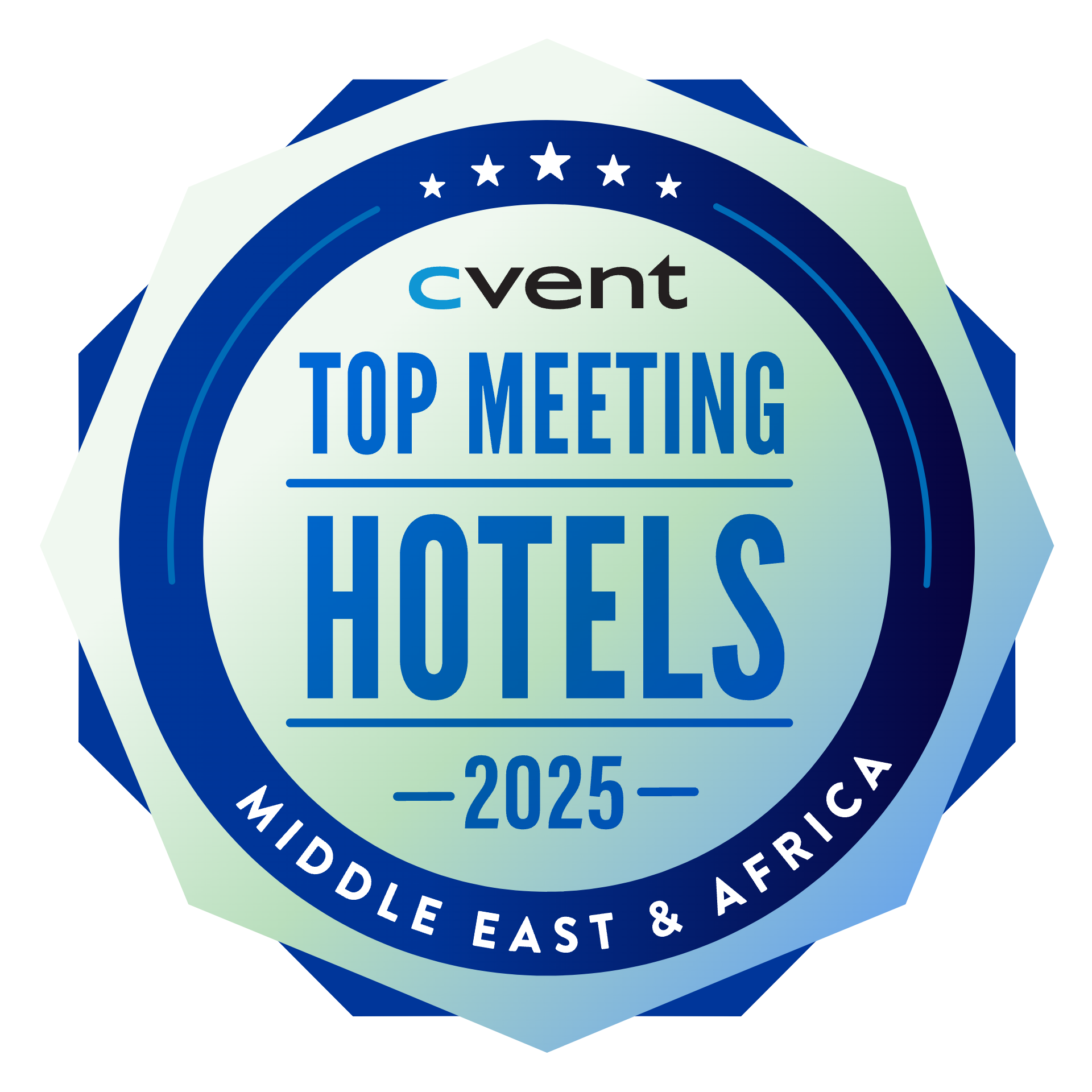 Top Meeting CVENT award logo for MEA