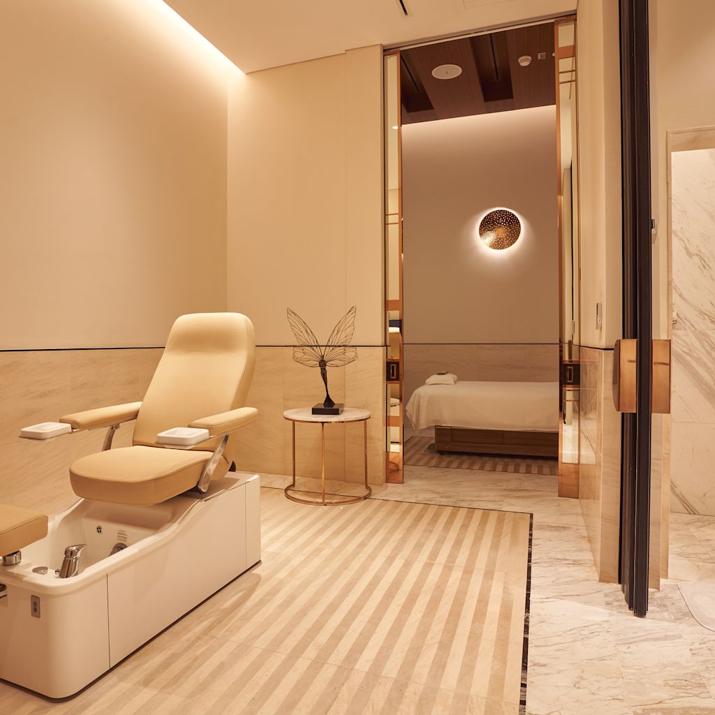 View of Spa massage area