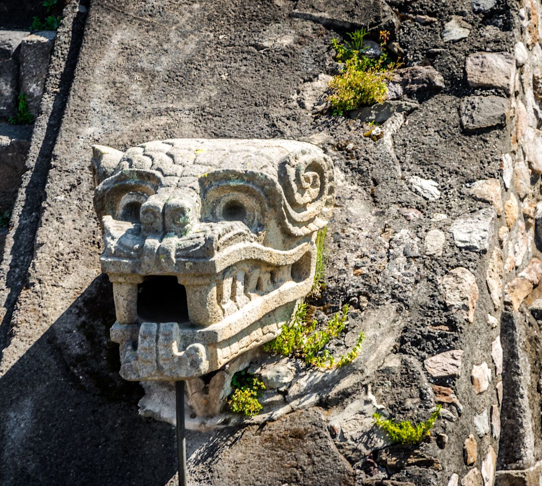 Pyramid carving