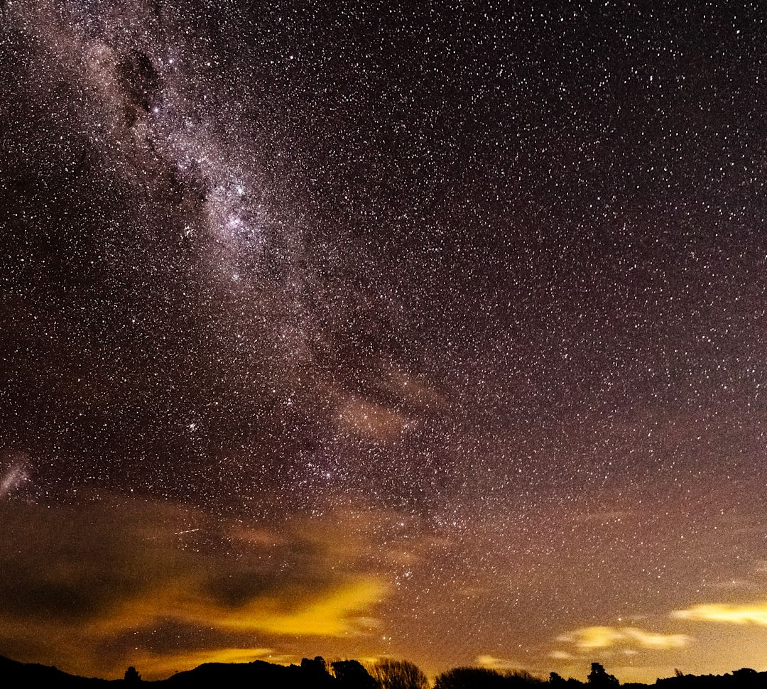 Stars in the night sky