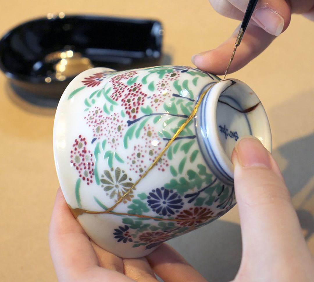 Hand Painted Tea Cup