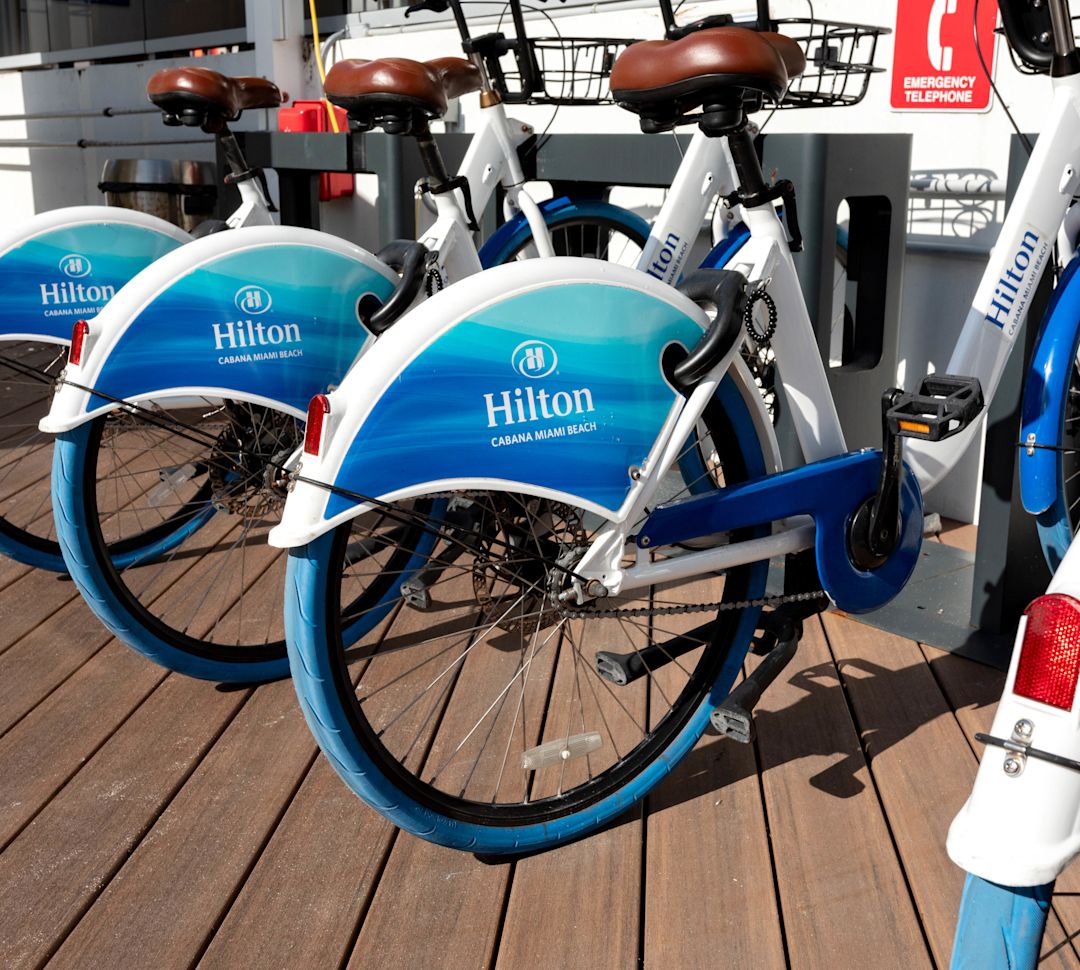 Bicycles in a Row