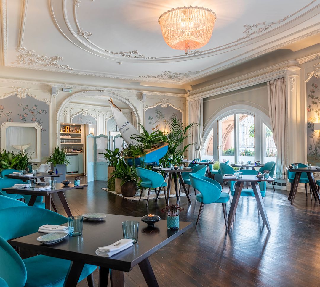 Dean Banks im Restaurant "Pompadour"