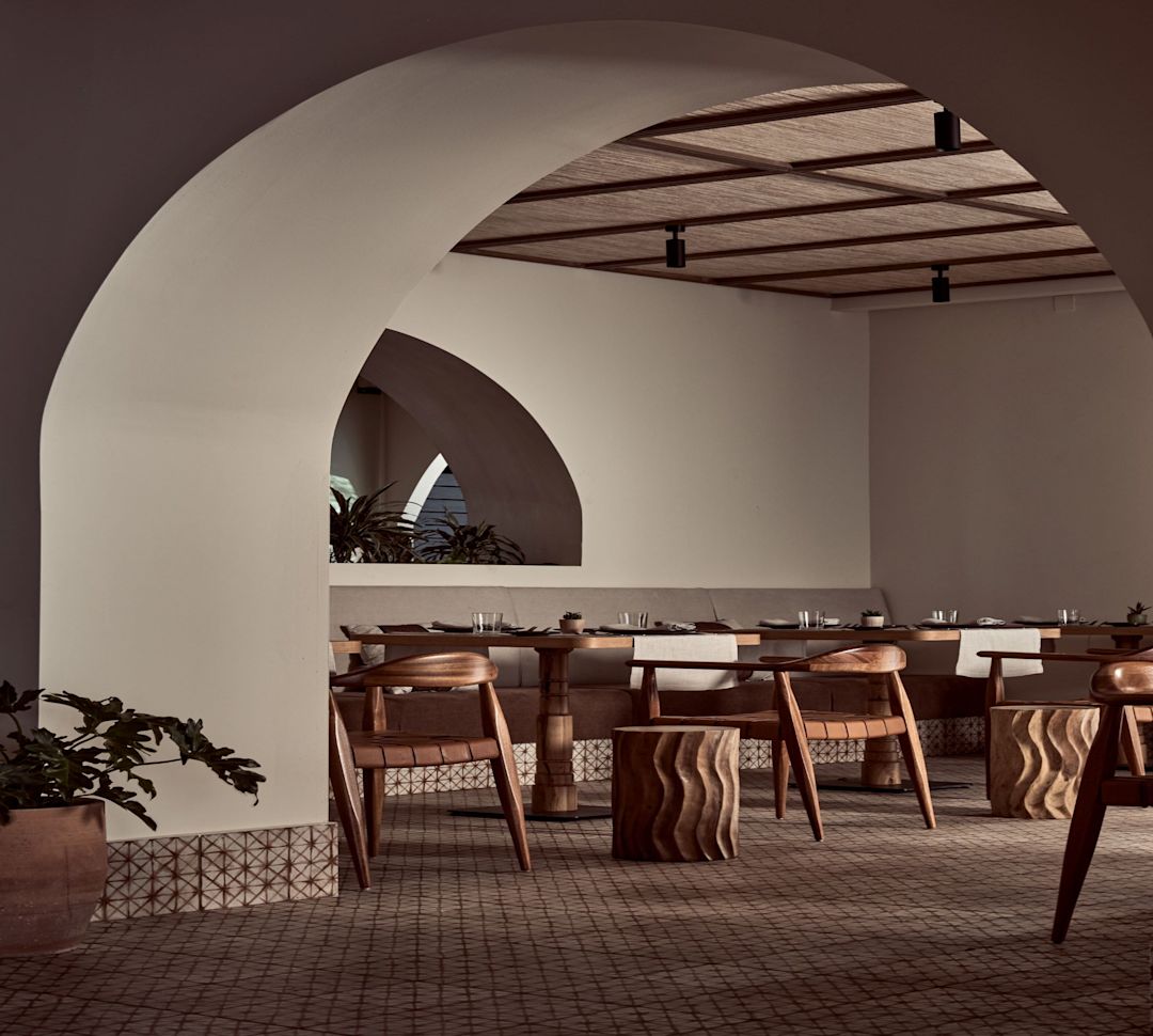 Jídelna v restauraci Menoa A La Carte – přechod