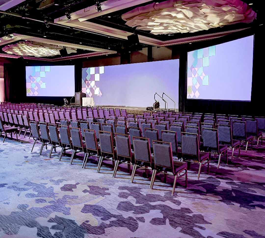 Continental Meeting Room Setup Theater Style