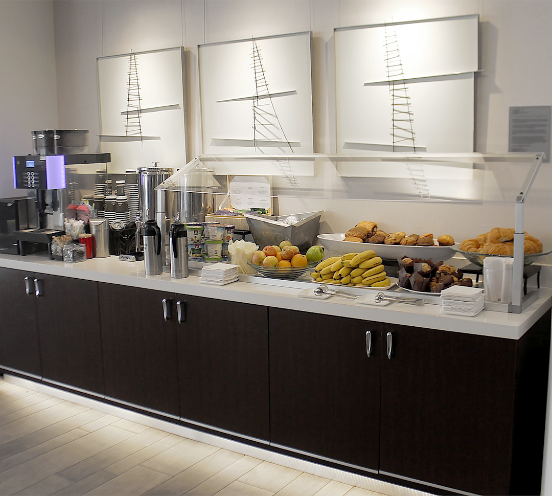 Serving Area at Cable 55 Morning Market