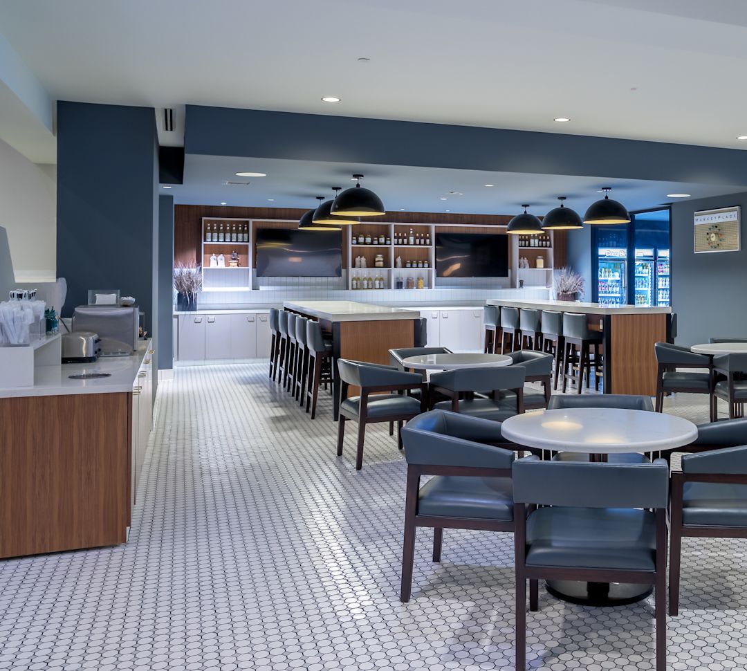 Restaurant Seating Area-transition