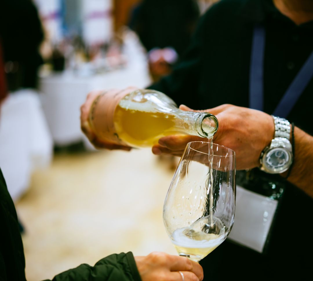 food and drink close up on table