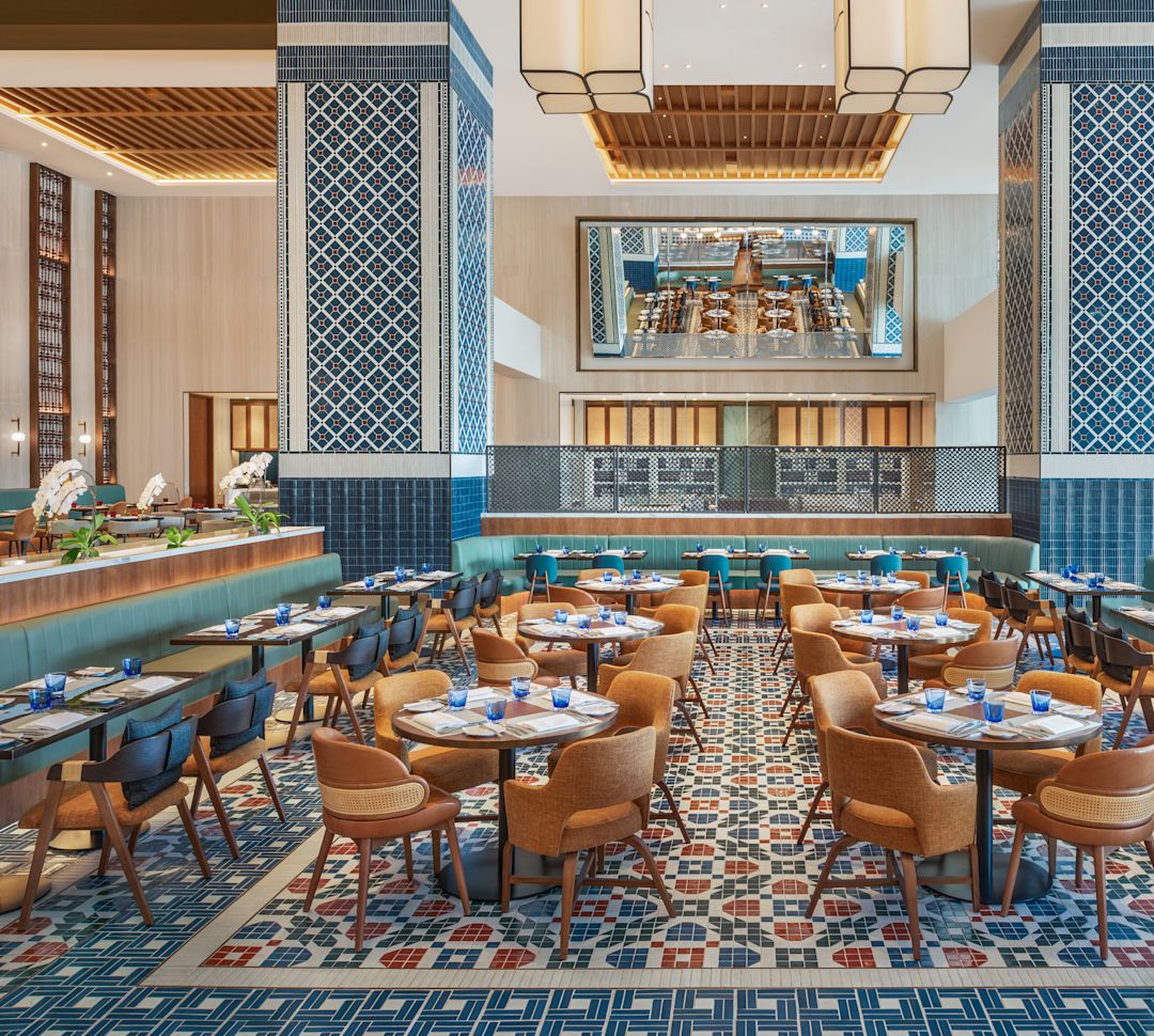 Tranziția-restaurantului cu flux