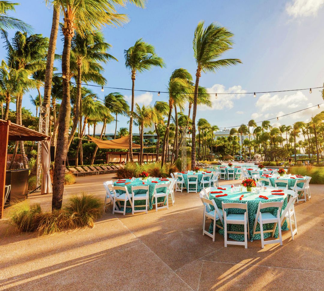 Outdoor Reception Sunset