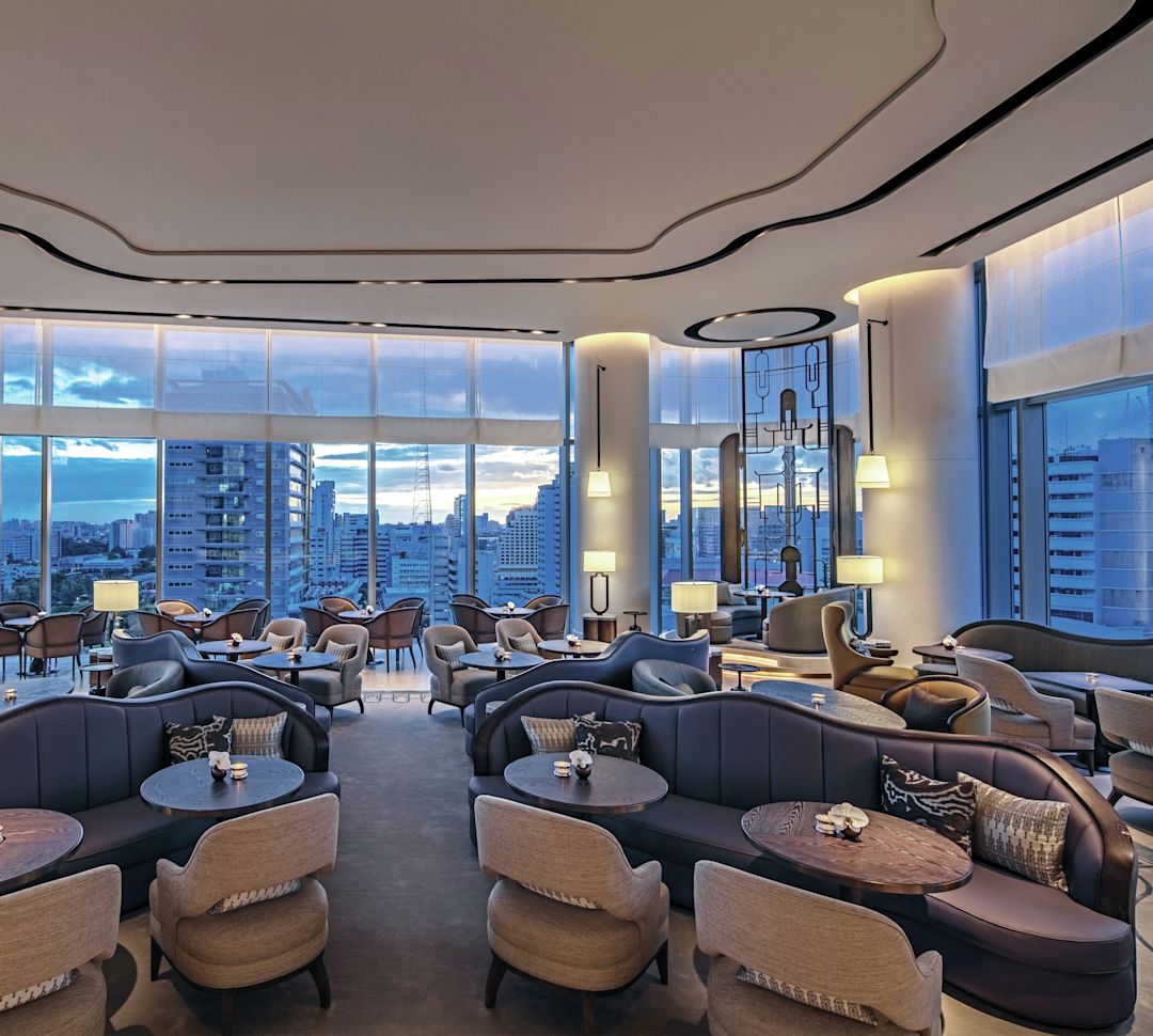 Sunset at Peacock Alley