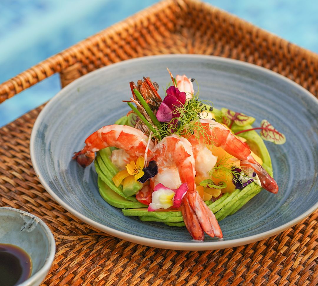 plate of food on a table