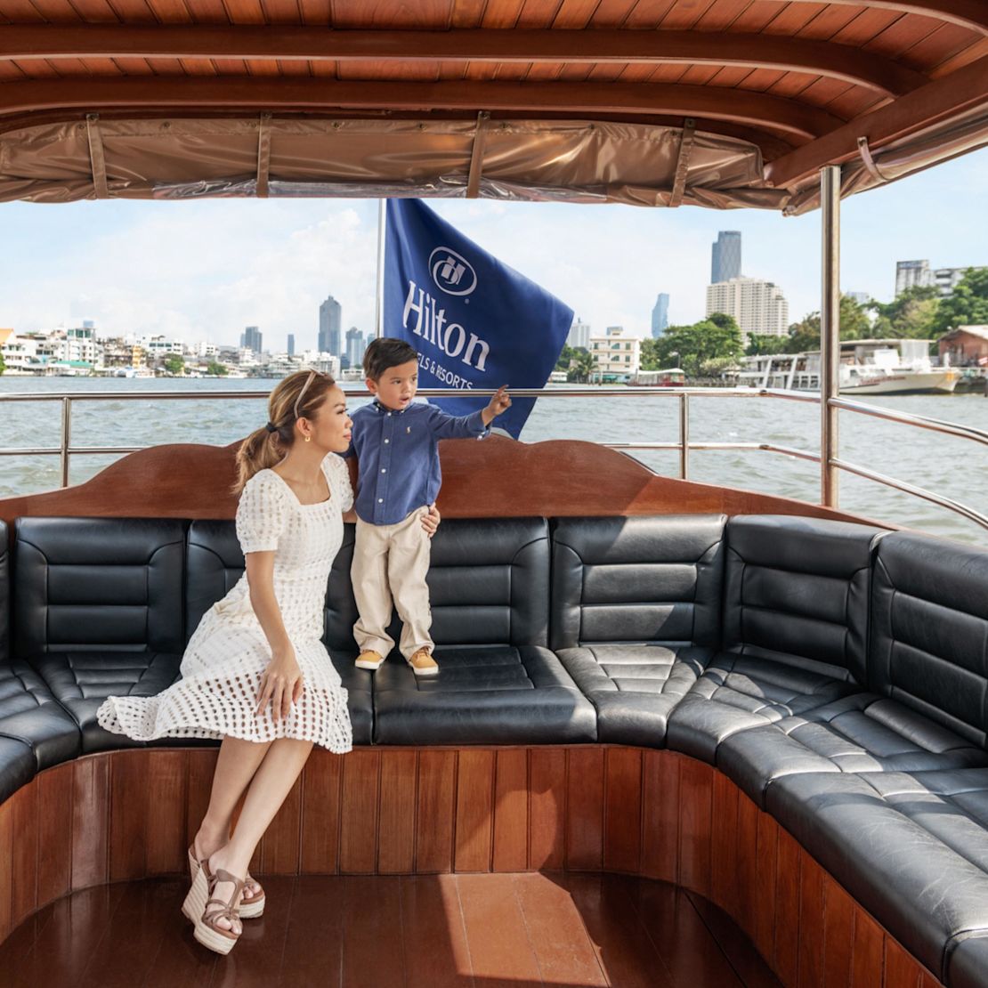 Family On Shuttle Boat-transition