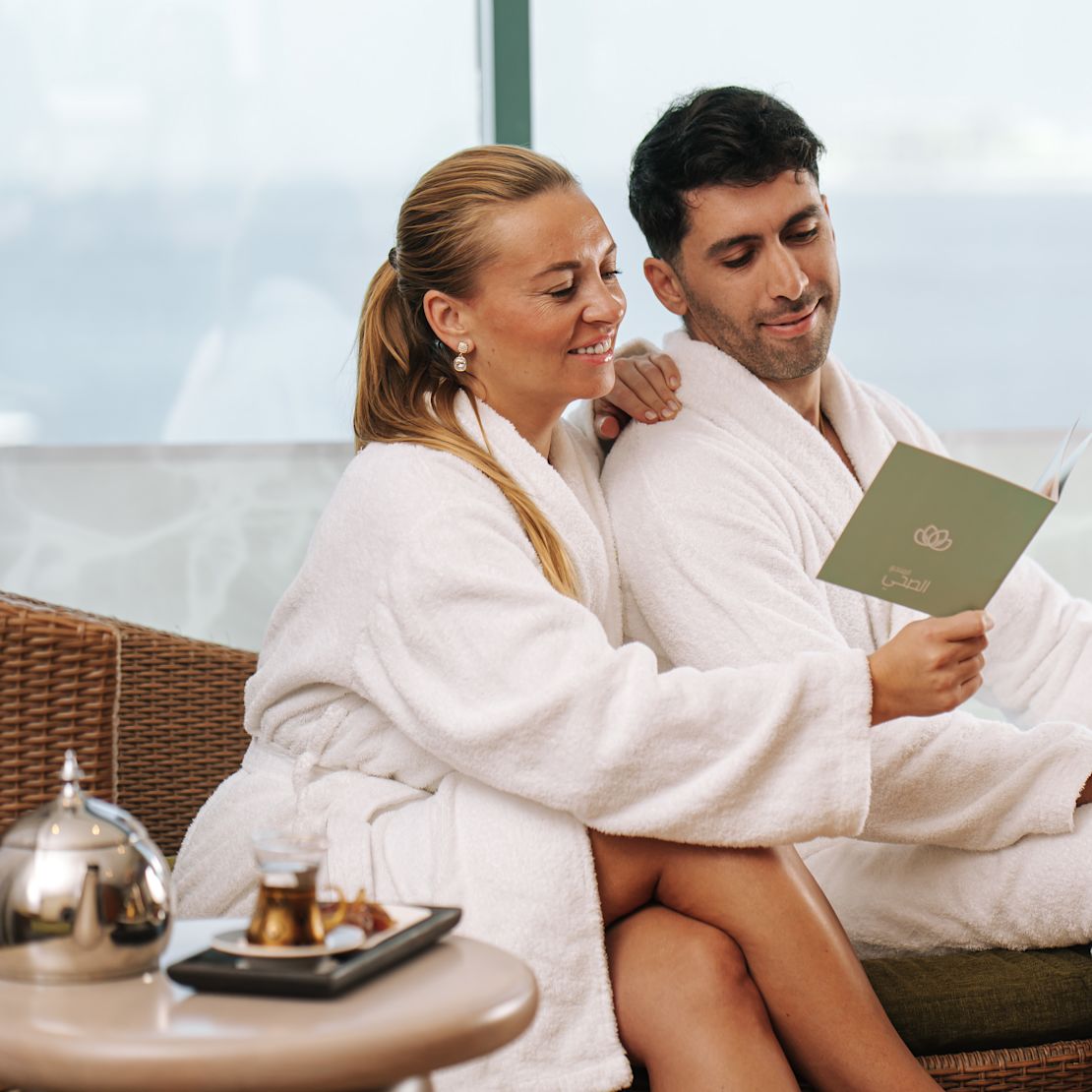 Menykort för parläsningstjänster vid spaövergången