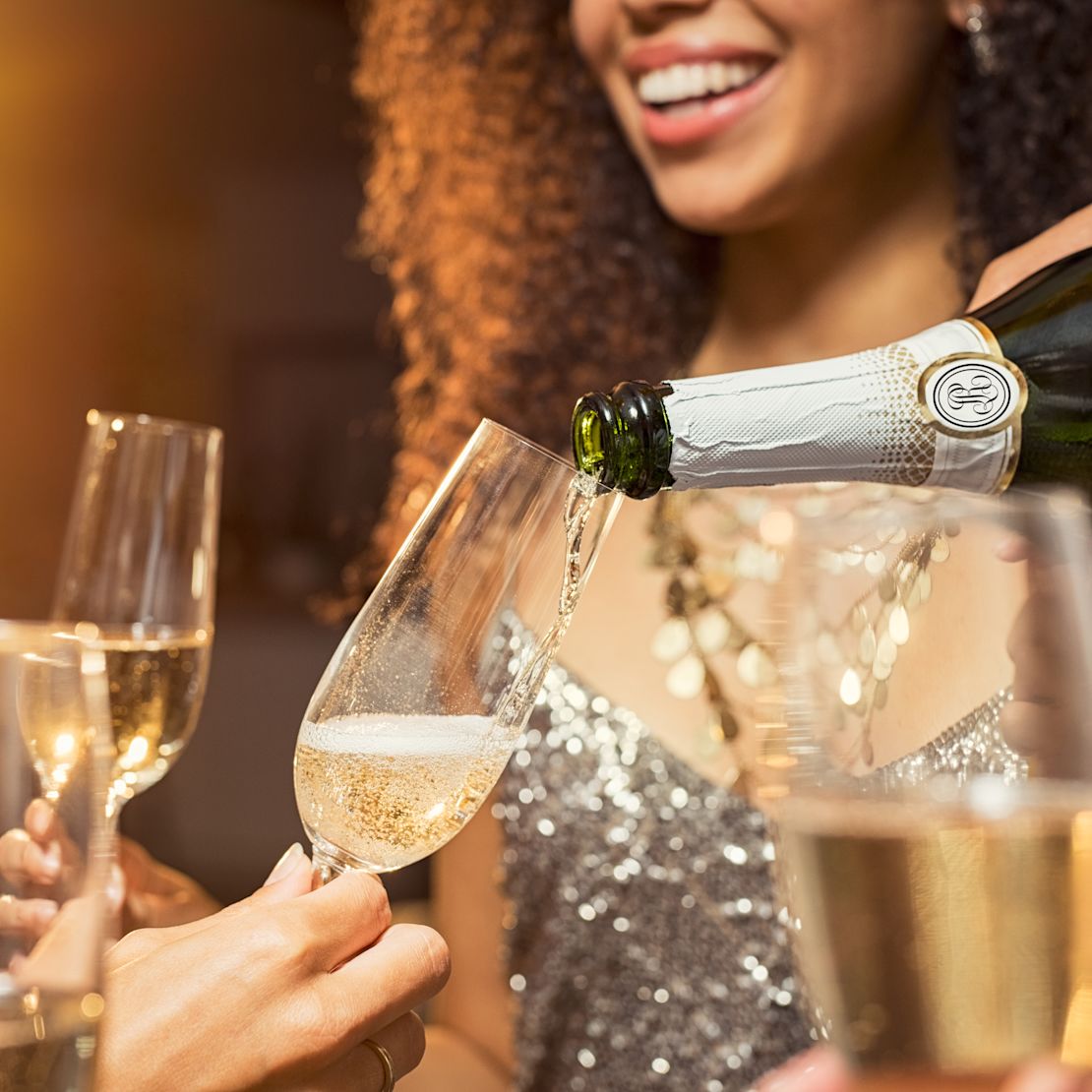 People Having Champagne at Lexington Restaurant-transition