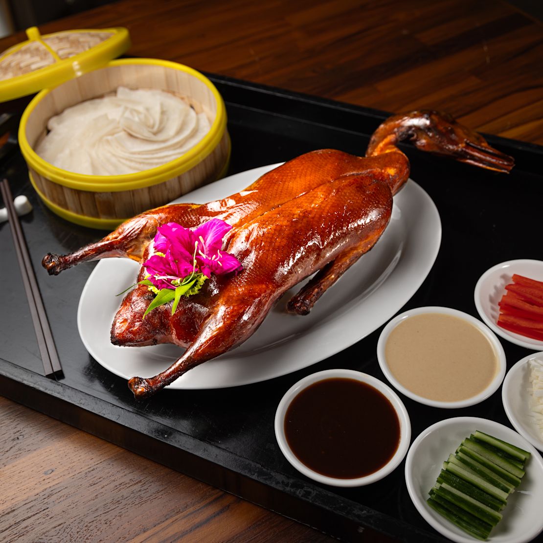 Teller mit Lebensmittelwechsel