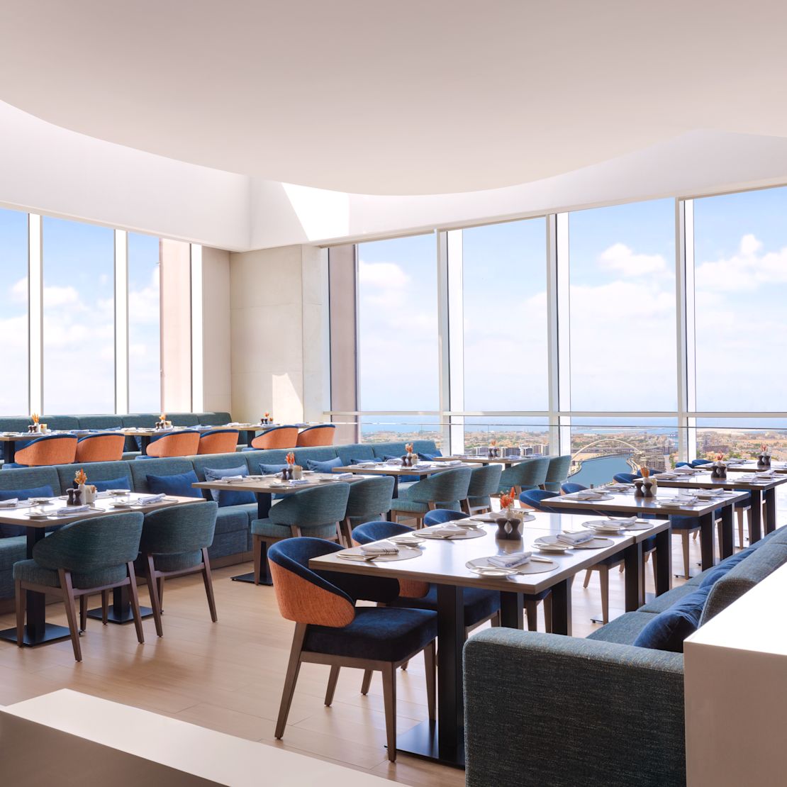 Executive Lounge with Water Canal and Skyline Views-transition