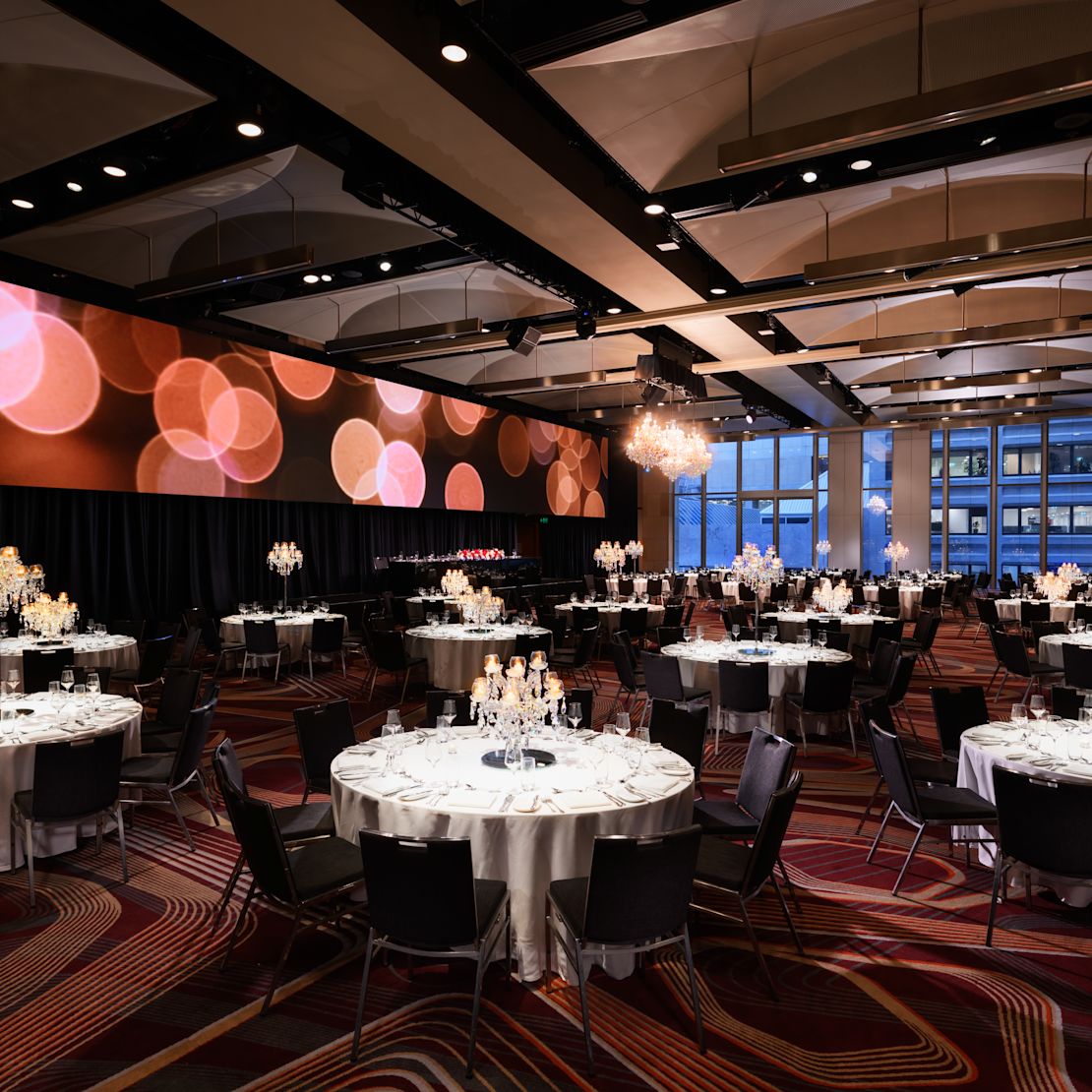 tables set in Grand Ballroom-transition