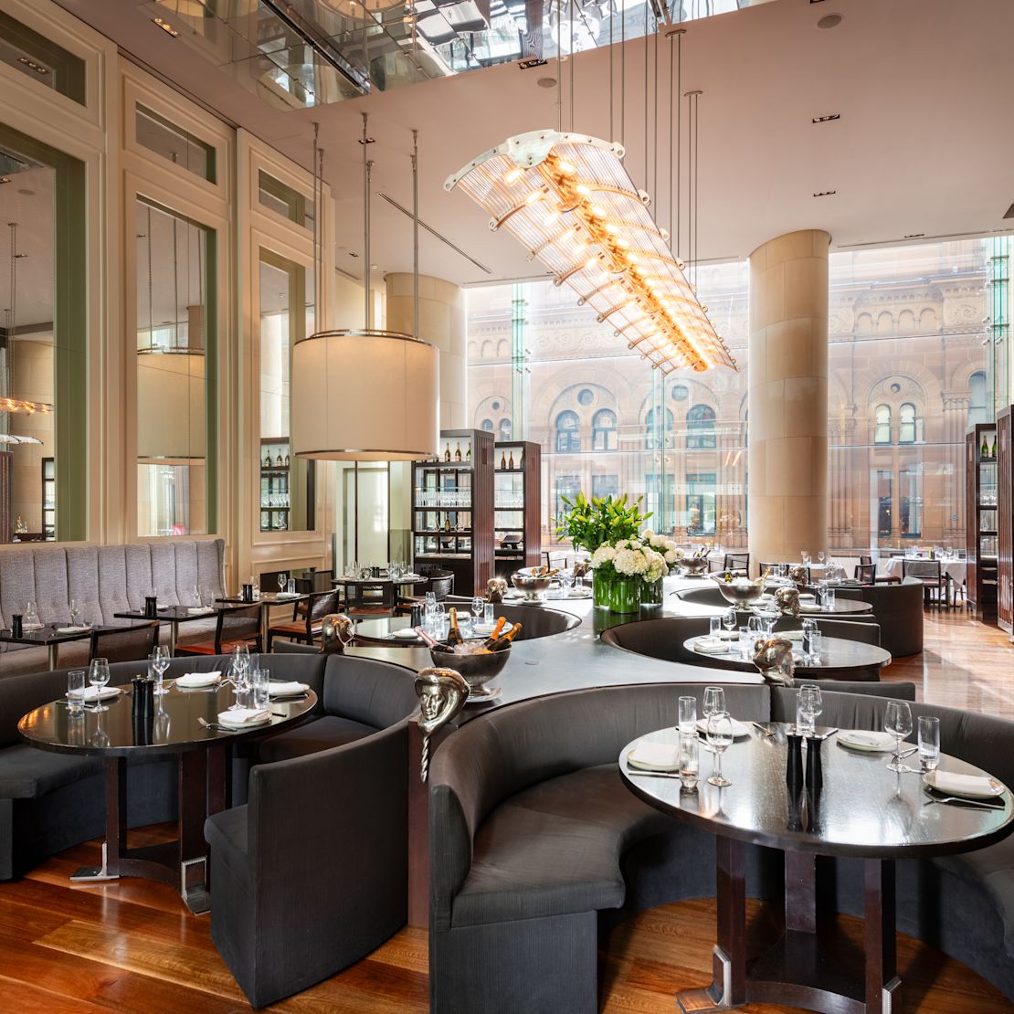 Coin repas de la Glass Brasserie-transition