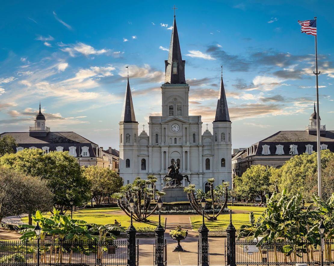 St. Louis Cathedral-transition