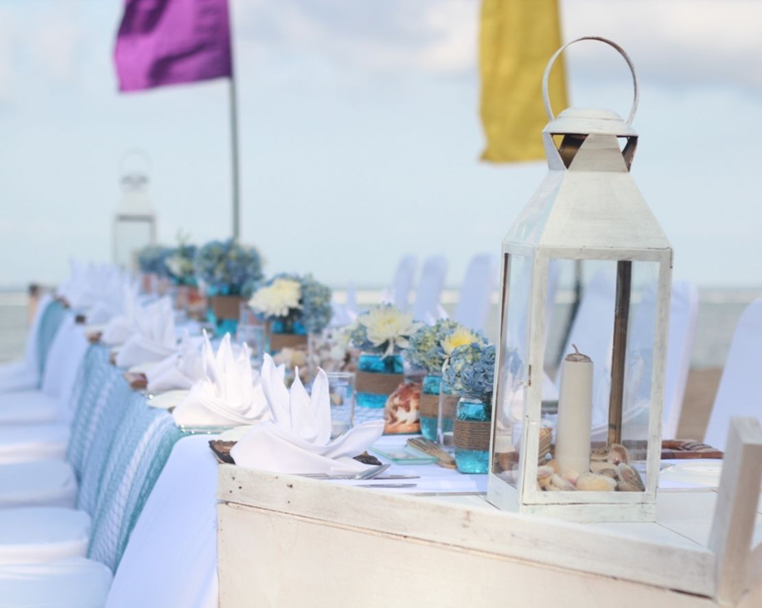 Beach front wedding venue-transition
