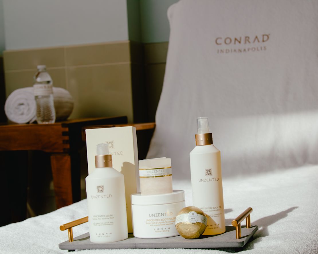 Unzented spa-transition