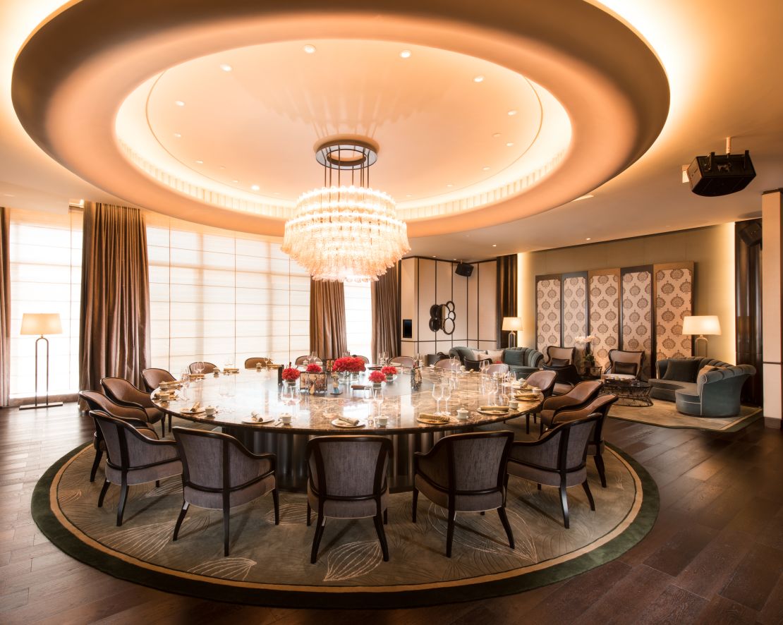 Yun Pavilion Private Dining area-transition