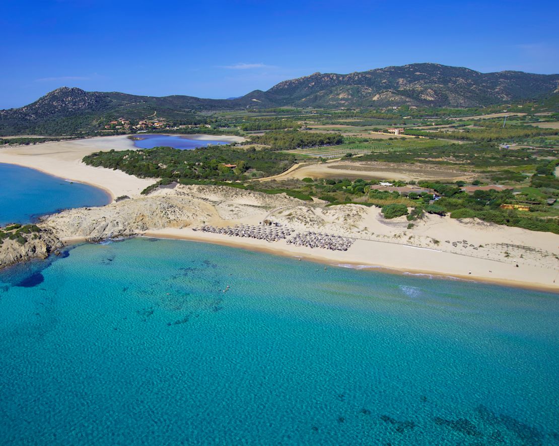Otelin Dış Görünümü, Havadan Görünüm, geçiş