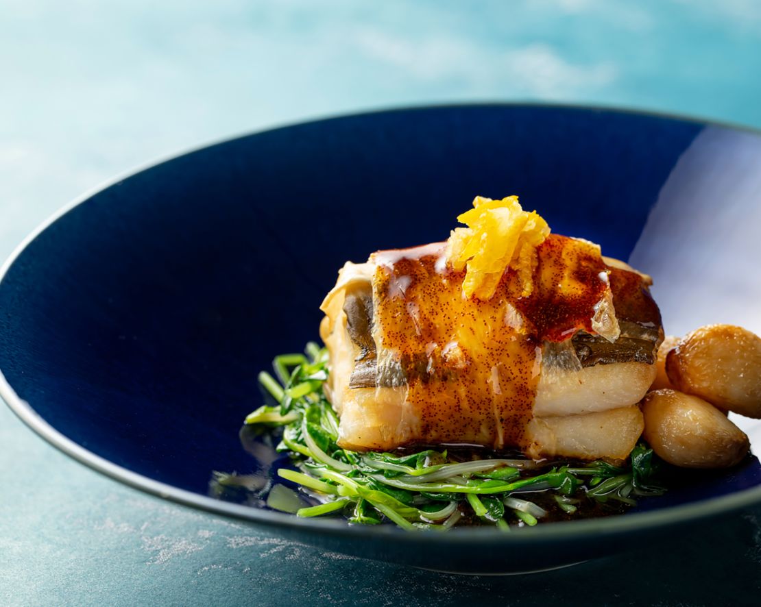 Restaurant "China Blue" mit Hauptgericht für Abendessen und Übergang