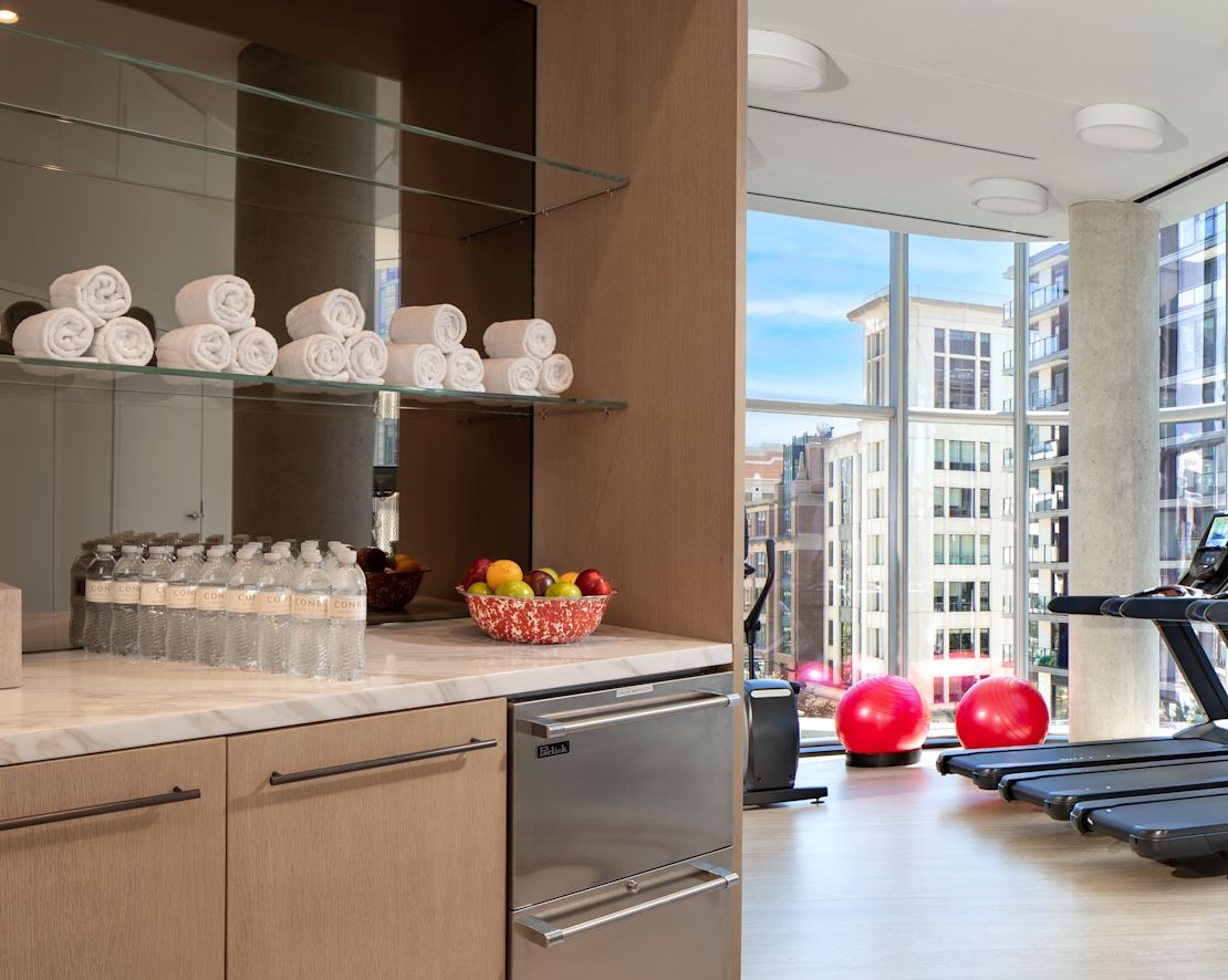 健身中心茶点过渡